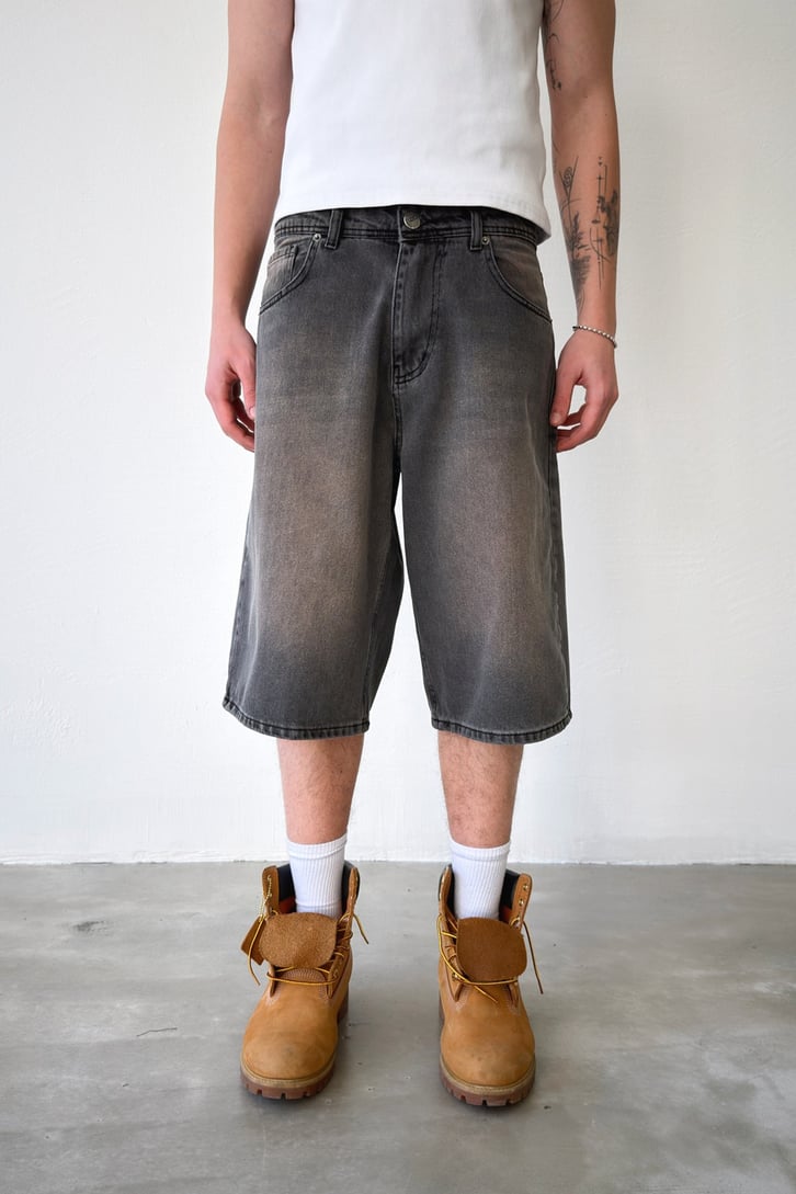 Baggy Denim Shorts